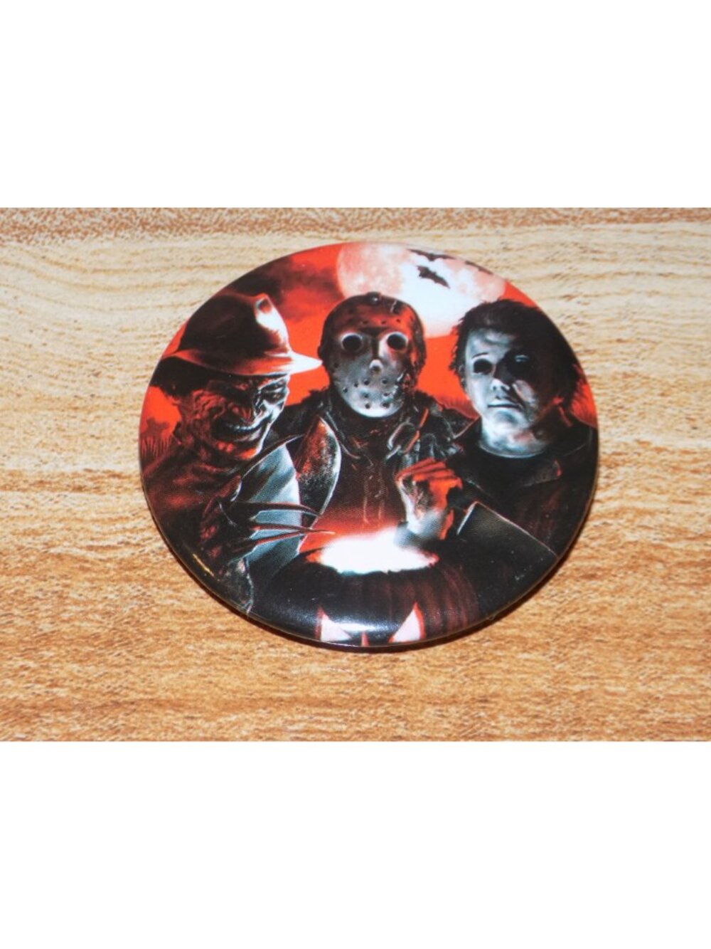 Horror Icon Pin Set (12) Jason, Freddy, Pennywise, Friday the 13th, etc - Picture 8 of 14